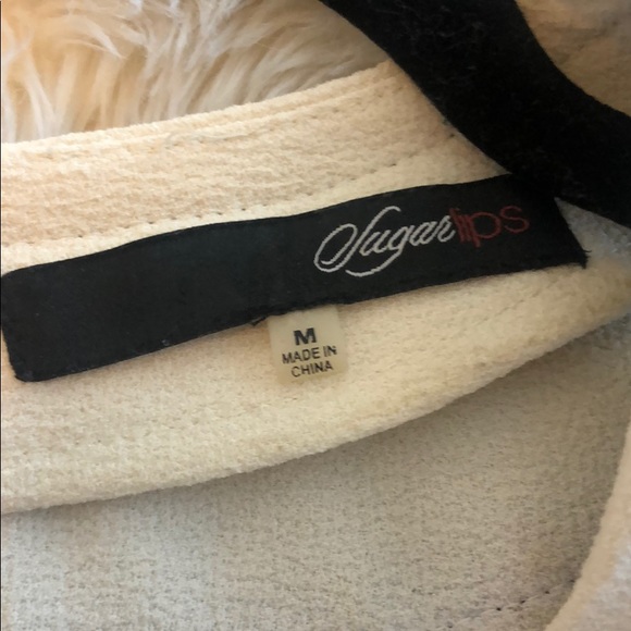 South Moon Under Embellished Peplum Top M - Picture 5 of 8